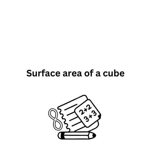 Surface area of a cube 